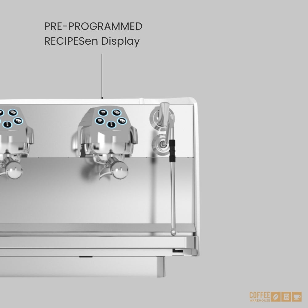 Victoria Arduino Eagle Tempo 3 Group NEO Espresso Machine – ‌‌Matte White