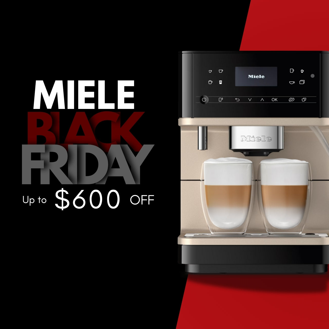 MIELE Coffee Machines Black Friday deals - CoffeeWarehouse.ca 